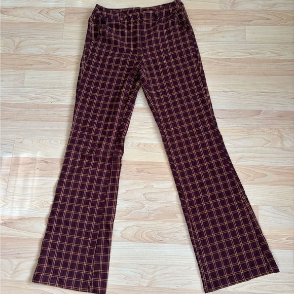 Forever 21 Pants - Forever 21 Plaid flare pants